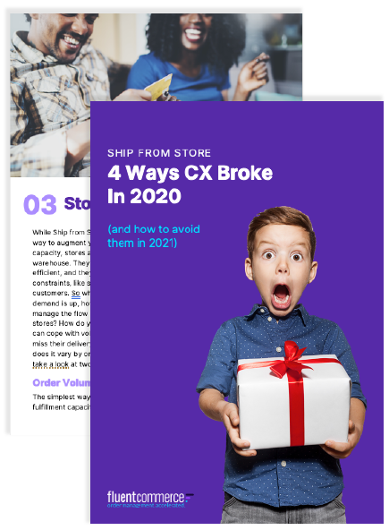 eBook Cover: Ship from Store: 4 Ways CX Broke in 2020